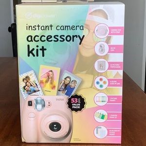 Instax Instant Camera Accessory Kit - Pink
